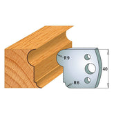 CMT 690.055 PROFILE KNIVES FOR INSERT SHAPER SYSTEM SP 1-37/64”x5/32” (40x4mm)